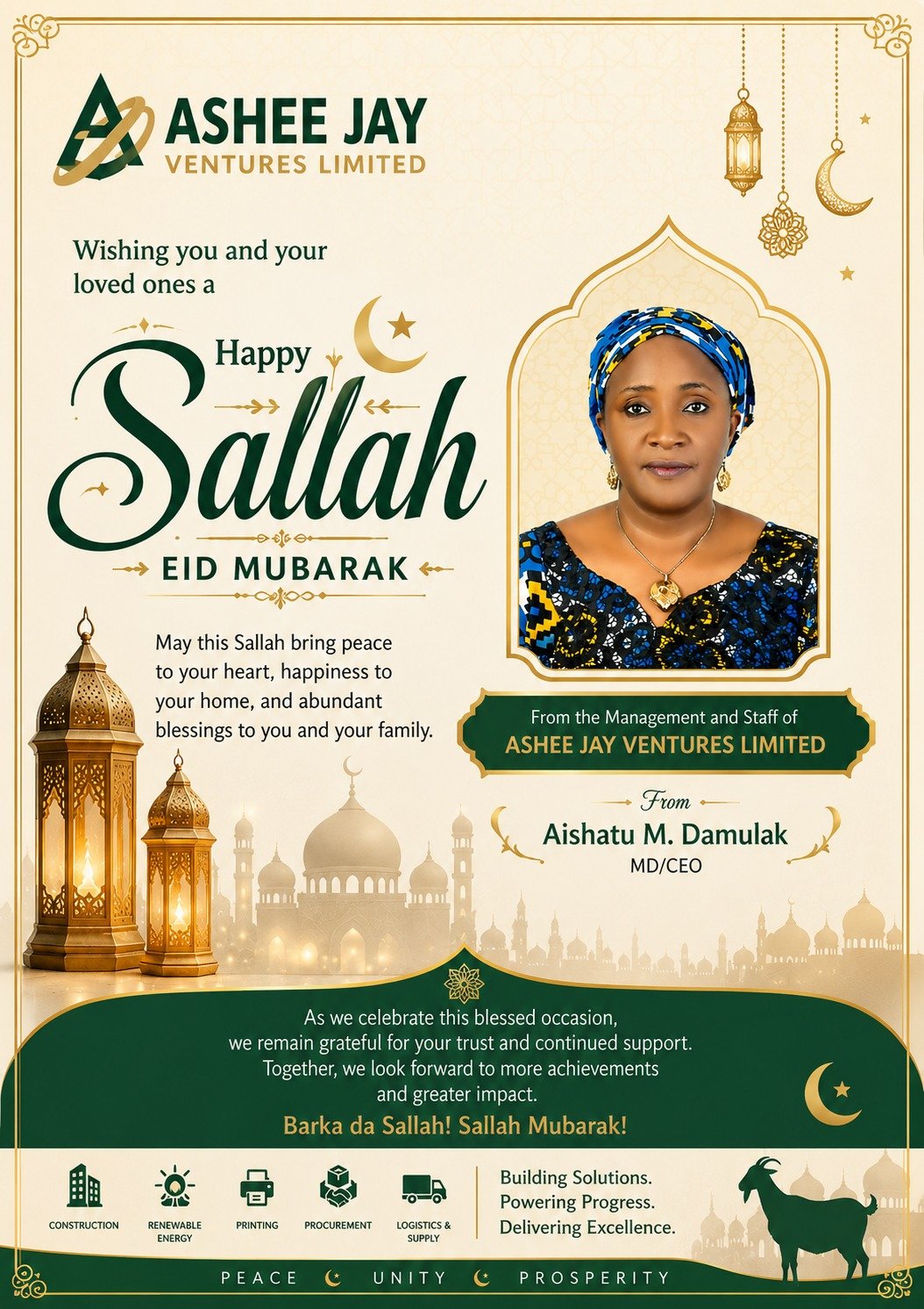 DIRECTOR GENERAL'S DALLAS MESSAGE