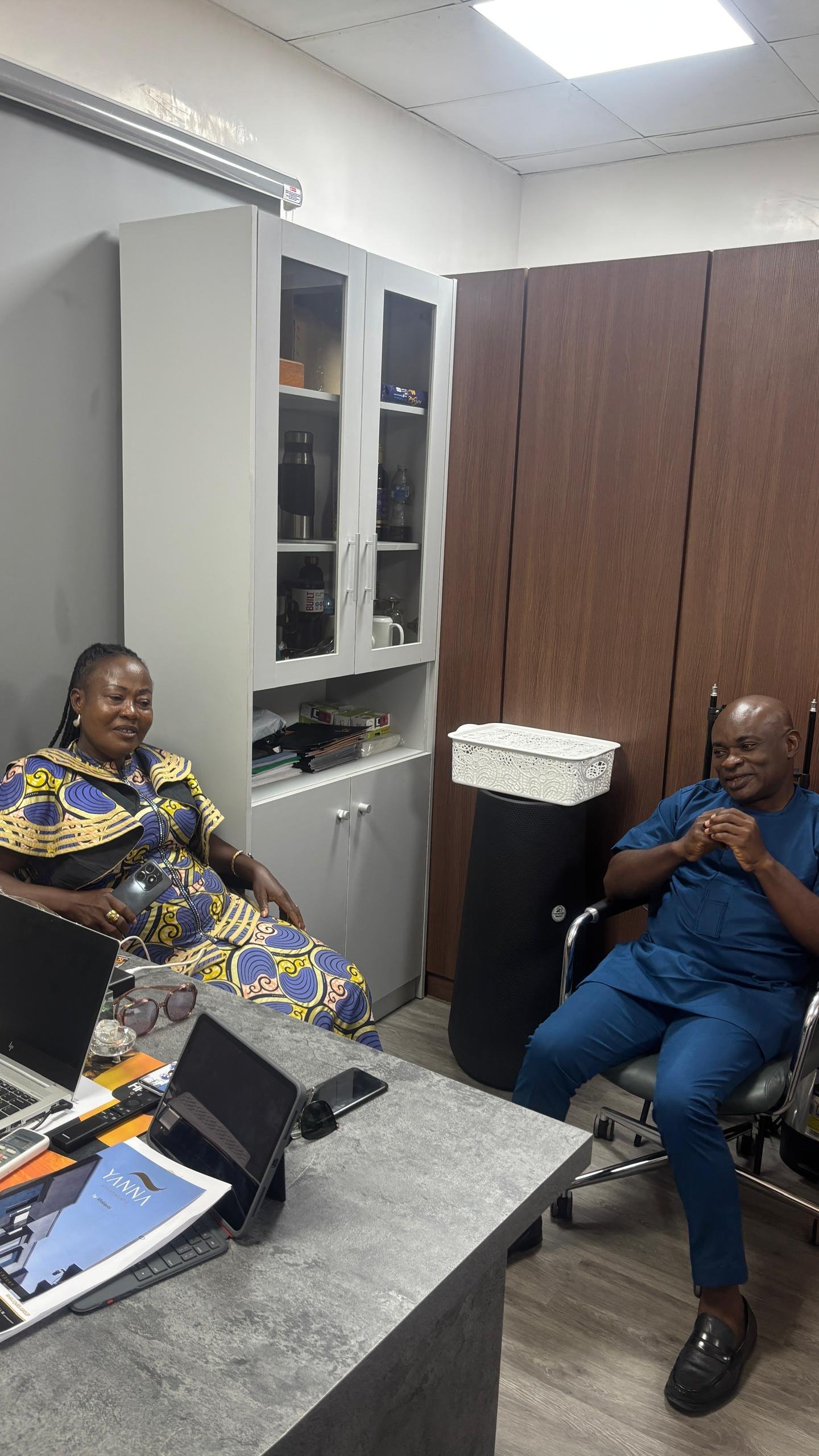 RHGC RECEIVED VISITOR AT IT'S BUSINESS OFFICE.